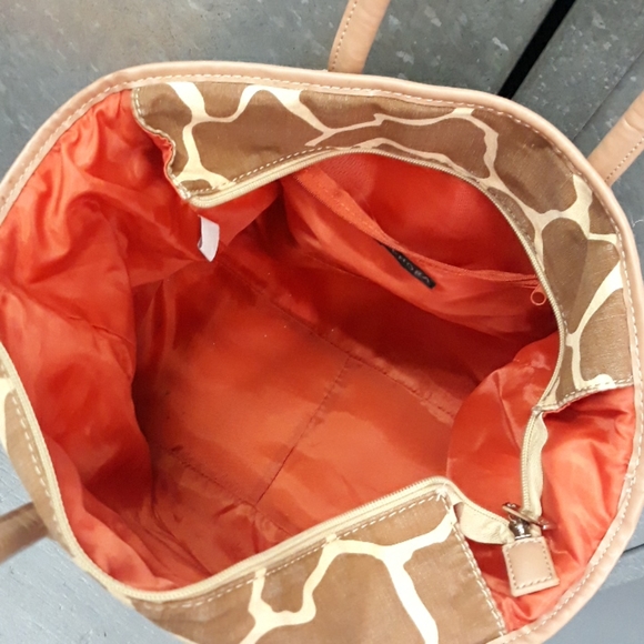 Sephora Giraffe Animal Print Canvas Tote Bag - Picture 11 of 16